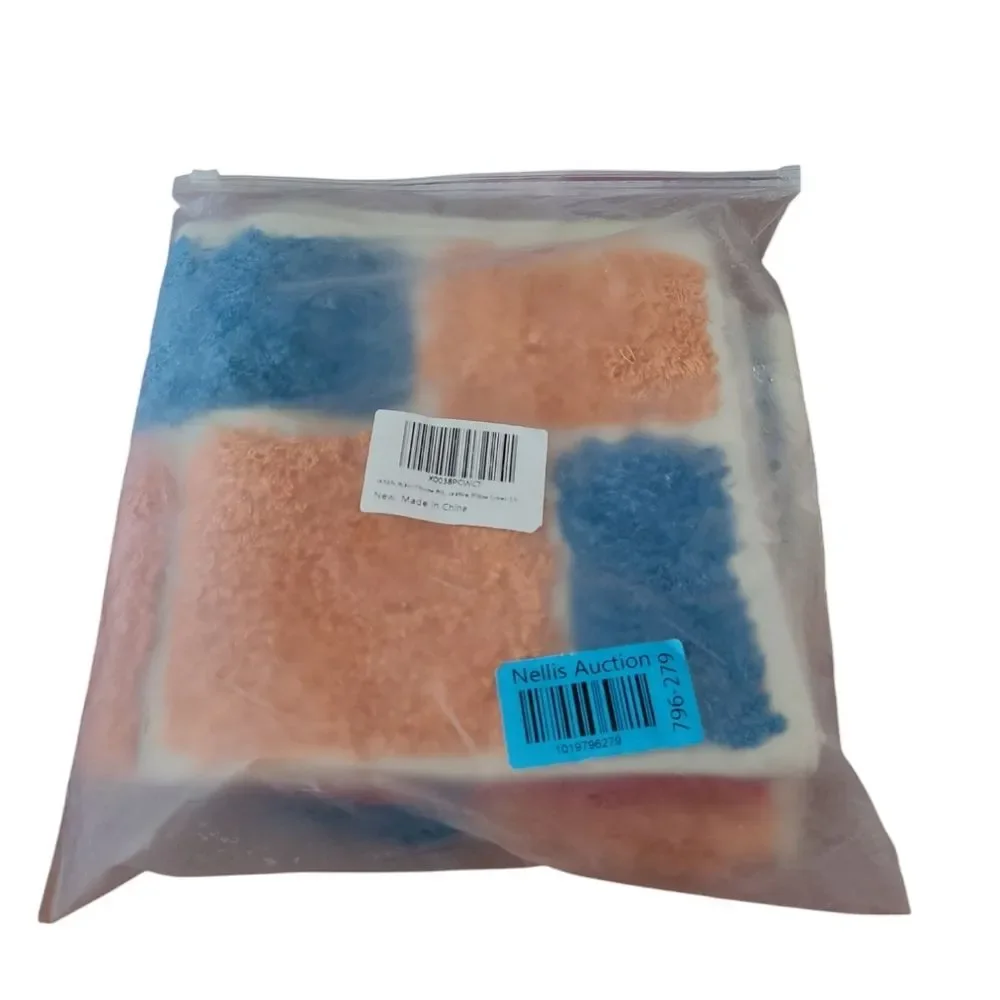 JASEN Boho Throw Pillow Cover 18x18, Bohemian Colorful Woven Tufted - 1 Cover - Picture 4 of 4